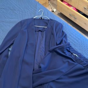 Tailored suit office attire